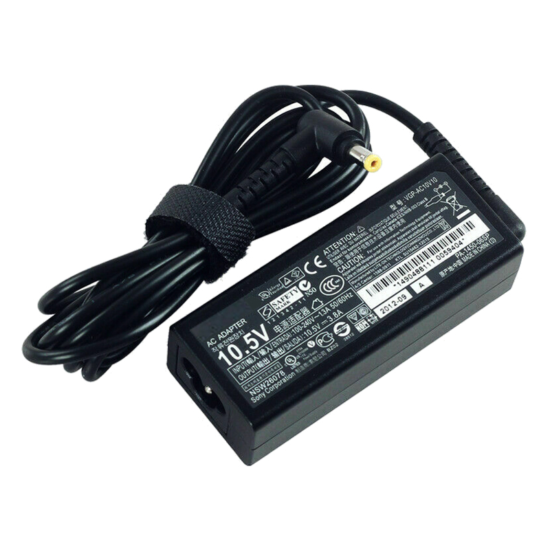 Sony VAIO A12 40W 10.5V 3.8A 4.8*1.7mm Connector Tip Power Adapter / Laptop Charger
