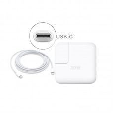 30W USB-C Power Adapter/Charger For Apple MacBook10,1 Mid-2017 - MNYG2LL/A* - A1534(EMC 3099)